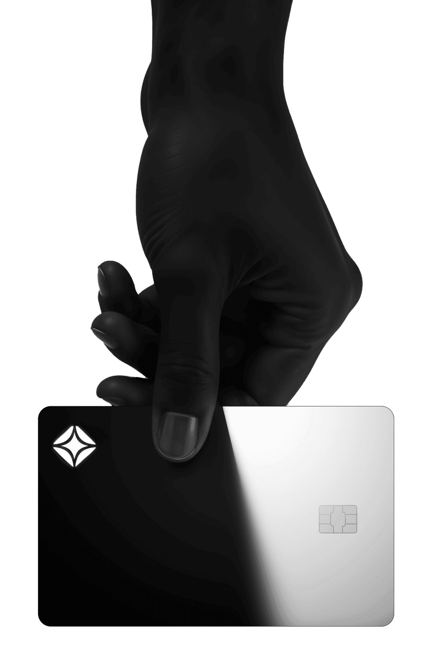 Hand holding Starpay payment cards